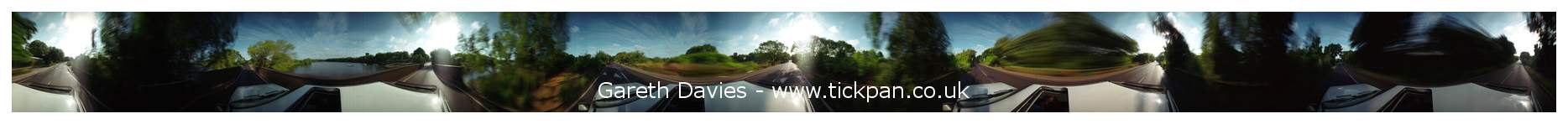 10415 - Rotating camera in a car at the Welsh Harp reservoir, West Hendon, London (80K)